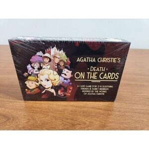 Modiphius - Agatha Christie's Death On The Cards Game New Sealed